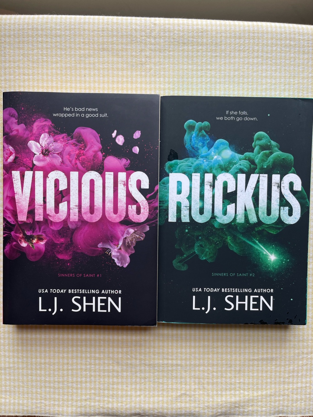 Set of Four of L.J Shen Paperback Books